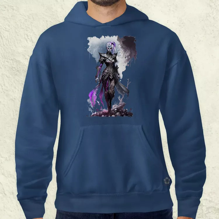Sötét elf karakter v2 férfi pulóver