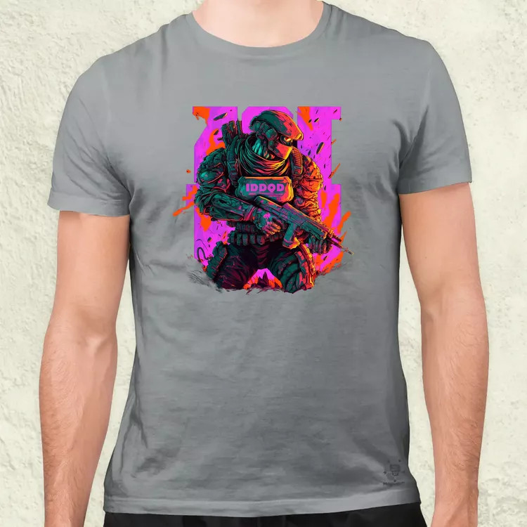 DOOM IDDQD v2 férfi póló