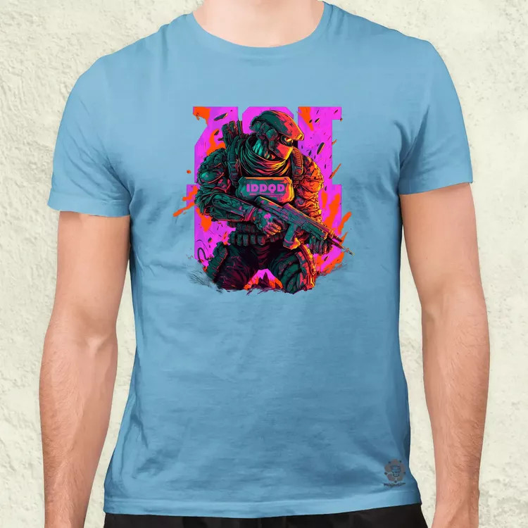 DOOM IDDQD v2 férfi póló