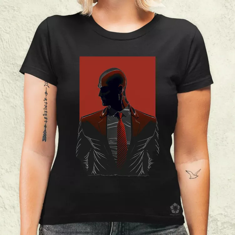 Hitman 47-es ügynök fanart v2 női póló