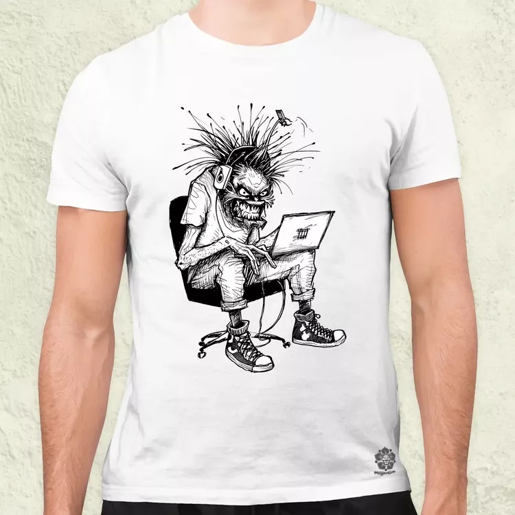 Ne etesd a trollt v1 férfi póló