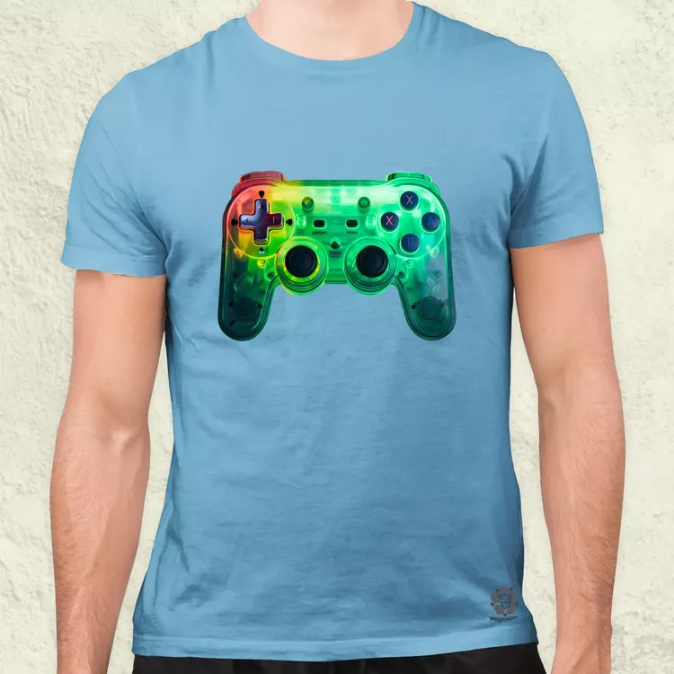 Neon kontroller v1 férfi póló
