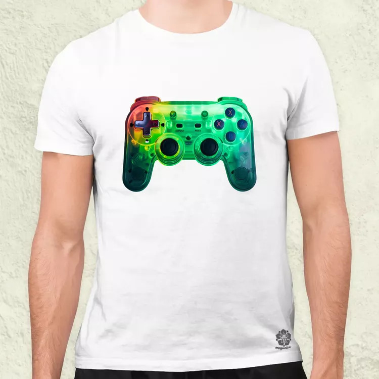 Neon kontroller v1 férfi póló