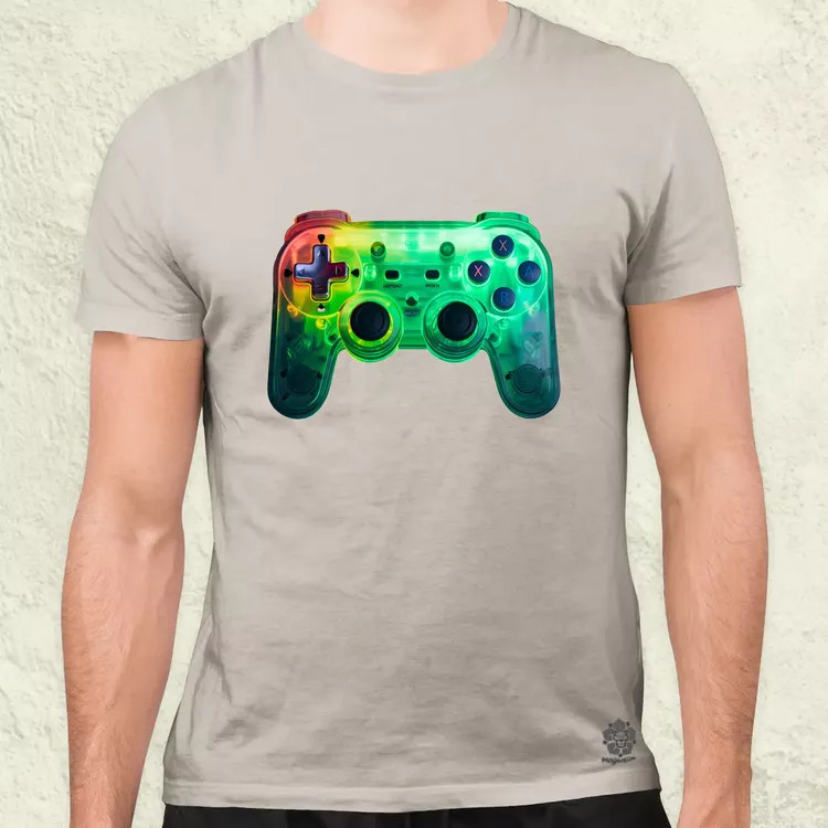 Neon kontroller v1 férfi póló