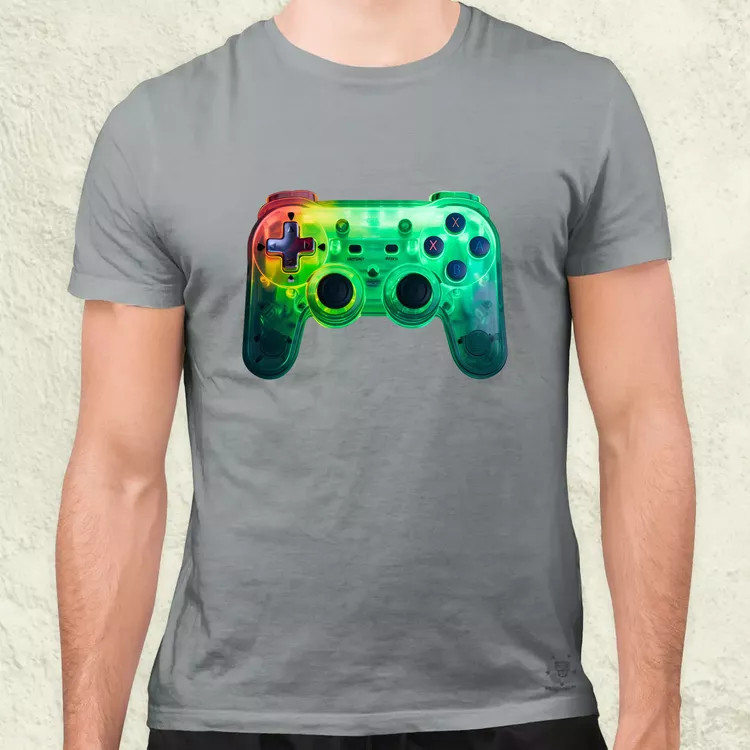 Neon kontroller v1 férfi póló
