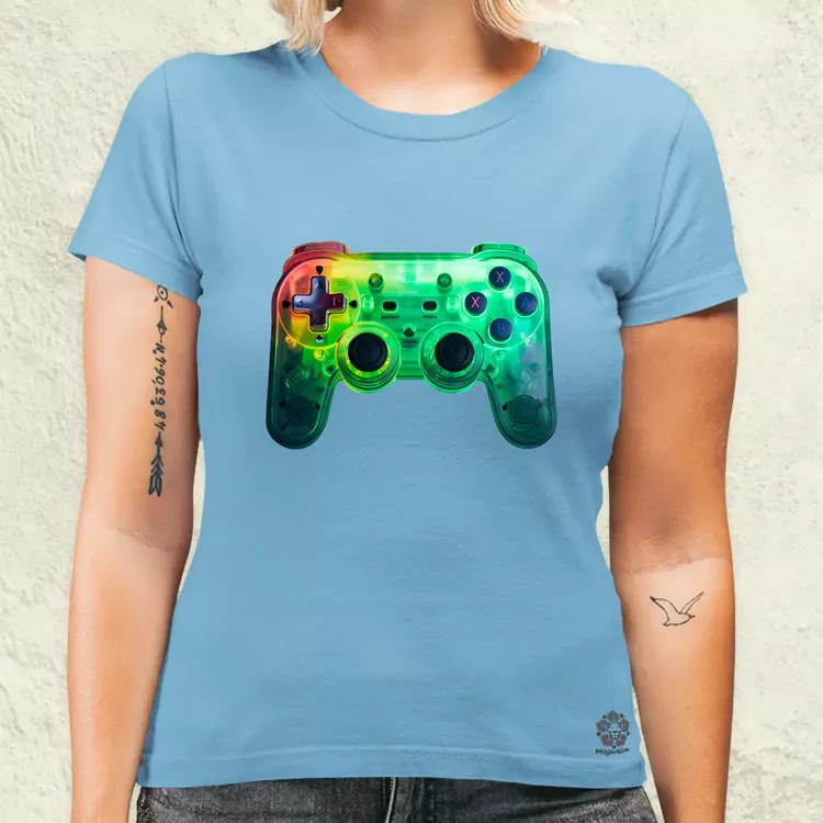 Neon kontroller v1 női póló