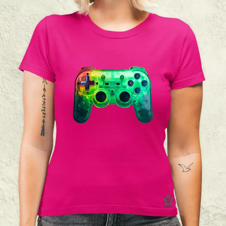 Neon kontroller v1 női póló