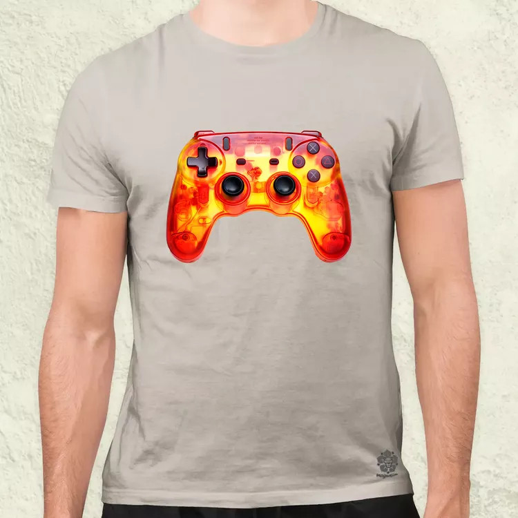 Neon kontroller v2 férfi póló