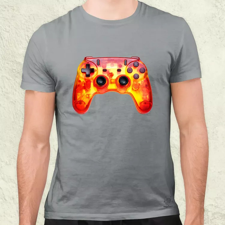 Neon kontroller v2 férfi póló
