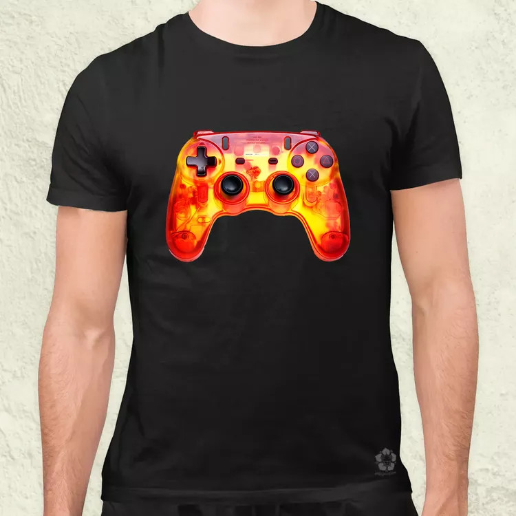 Neon kontroller v2 férfi póló