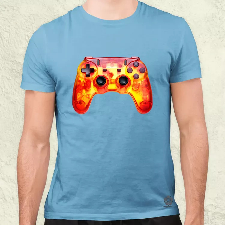 Neon kontroller v2 férfi póló