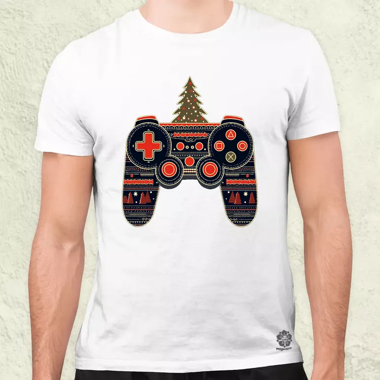 XMAS kontroller v2 férfi póló