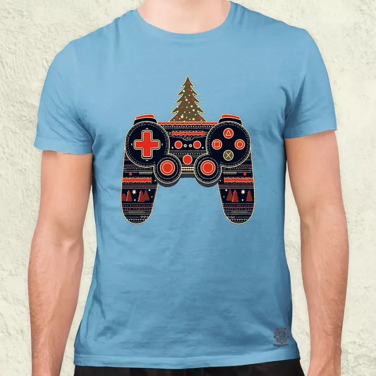 XMAS kontroller v2 férfi póló