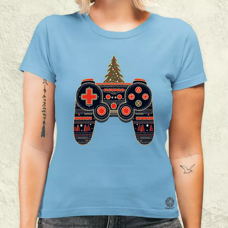 XMAS kontroller v2 női póló