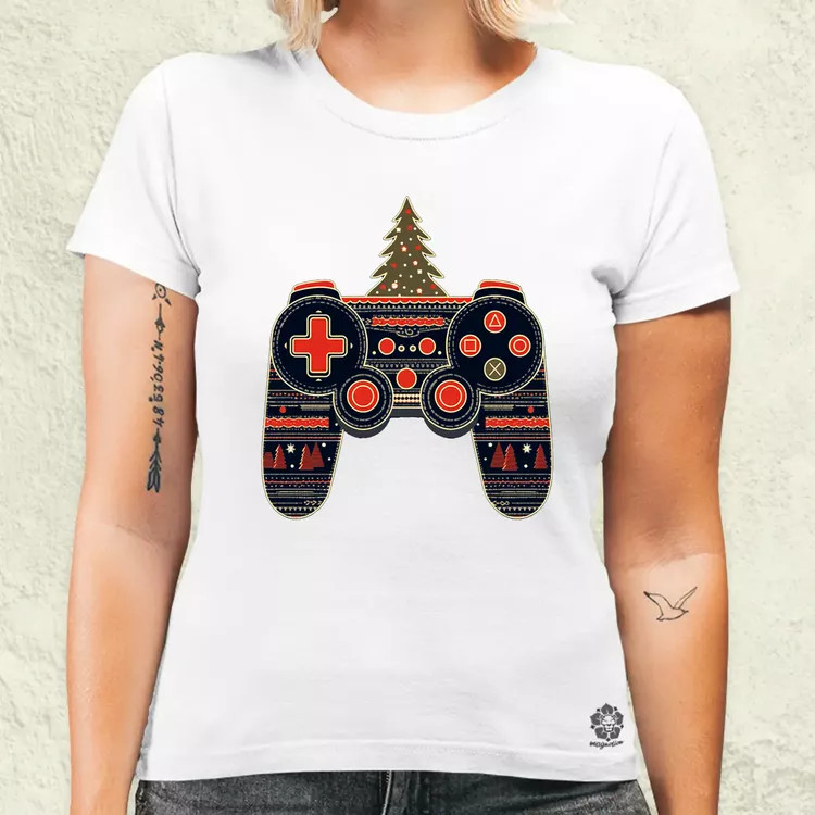 XMAS kontroller v2 női póló