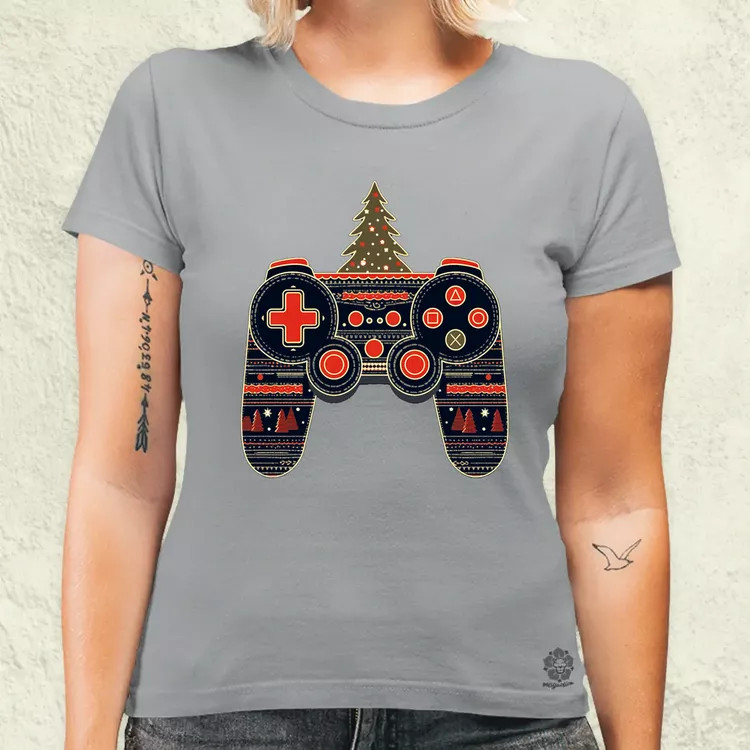 XMAS kontroller v2 női póló