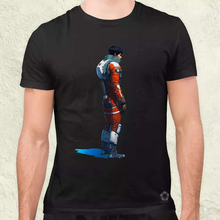 Akira fanart v2 férfi póló