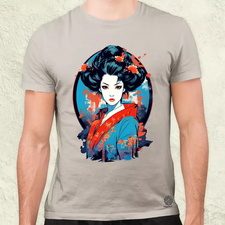Anime Gésa v8 férfi póló