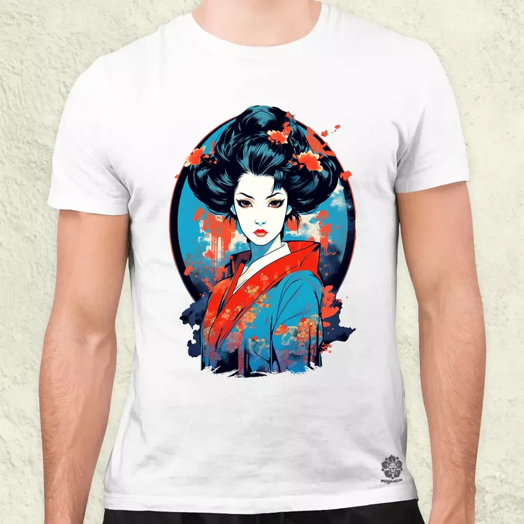 Anime Gésa v8 férfi póló