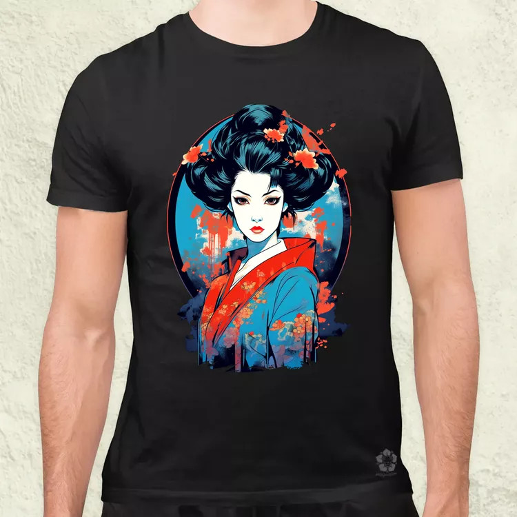 Anime Gésa v8 férfi póló