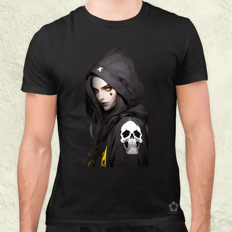Anime lány pózol v3 férfi póló