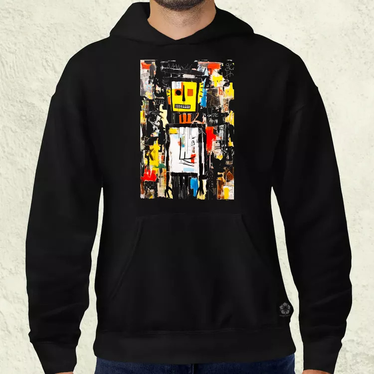 Basquiat béke és szeretet v7 férfi pulóver