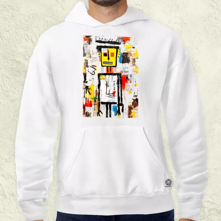 Basquiat béke és szeretet v7 férfi pulóver