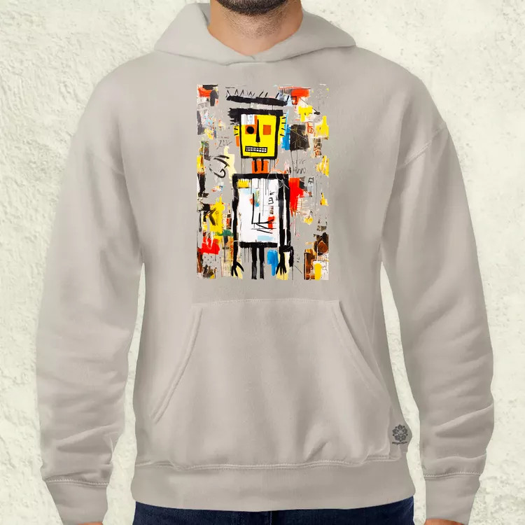 Basquiat béke és szeretet v7 férfi pulóver