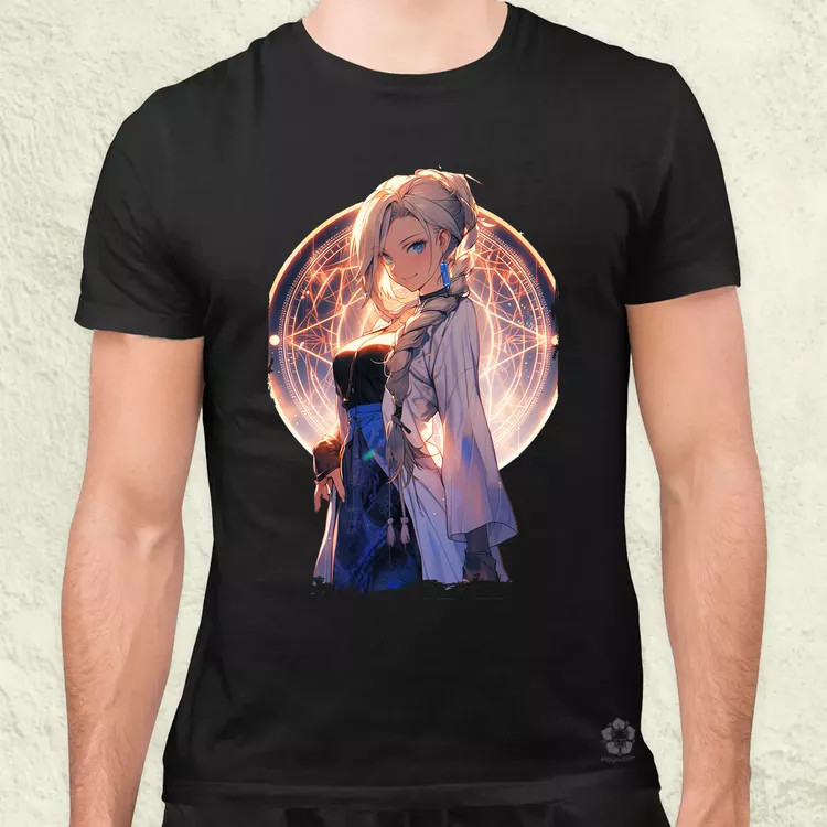 Anime varázslónő v7 férfi póló