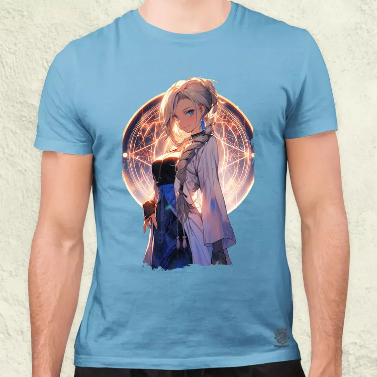 Anime varázslónő v7 férfi póló
