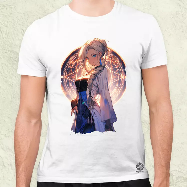 Anime varázslónő v7 férfi póló