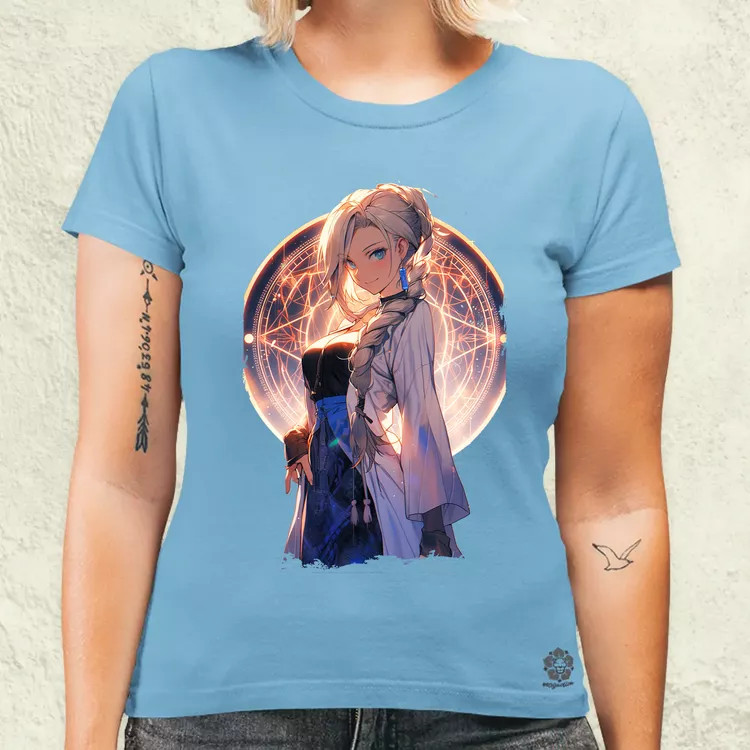 Anime varázslónő v7 női póló