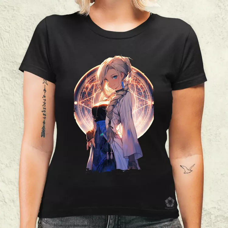 Anime varázslónő v7 női póló