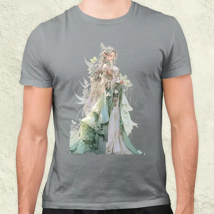 Chibi elf hercegnő v4 férfi póló