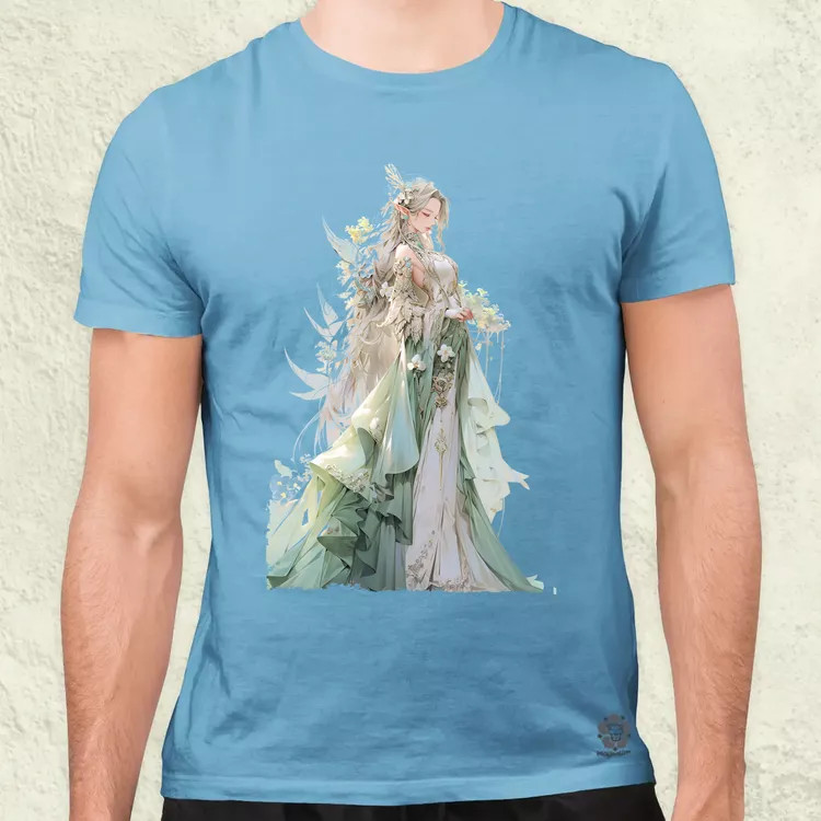 Chibi elf hercegnő v4 férfi póló