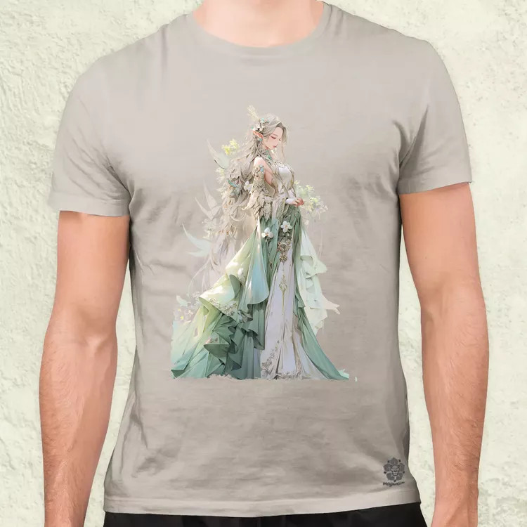Chibi elf hercegnő v4 férfi póló