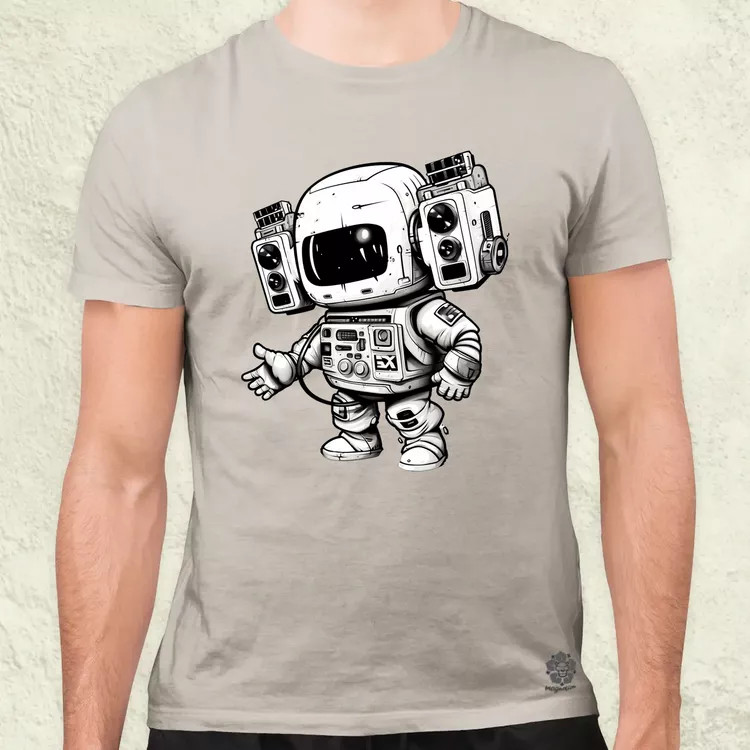 Chibi mecha v1 férfi póló