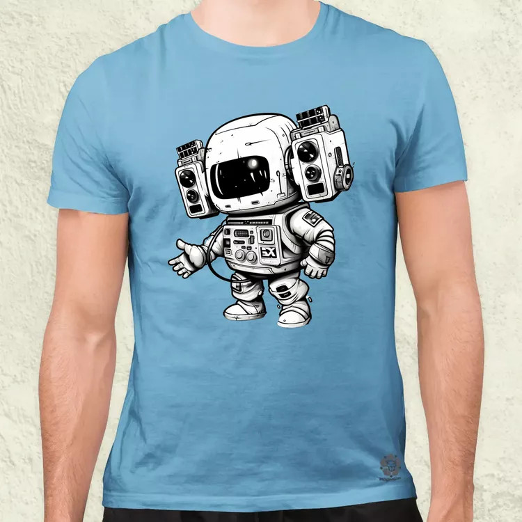 Chibi mecha v1 férfi póló
