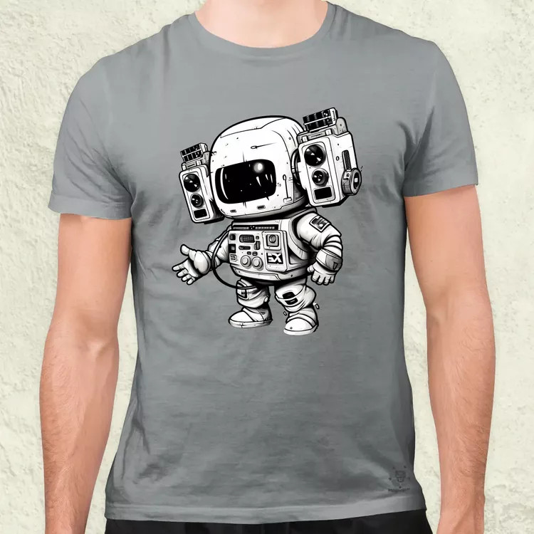 Chibi mecha v1 férfi póló