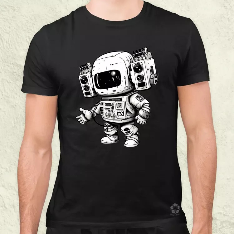 Chibi mecha v1 férfi póló