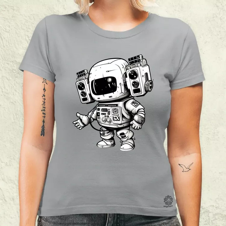 Chibi mecha v1 női póló