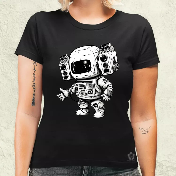 Chibi mecha v1 női póló