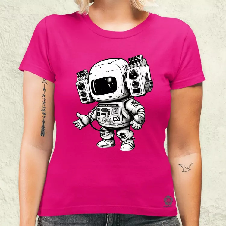 Chibi mecha v1 női póló