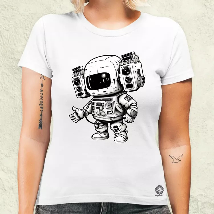 Chibi mecha v1 női póló