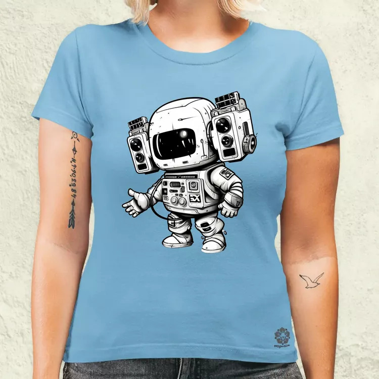 Chibi mecha v1 női póló