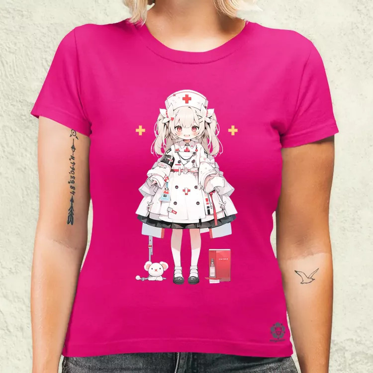 Chibi nővér v1 női póló