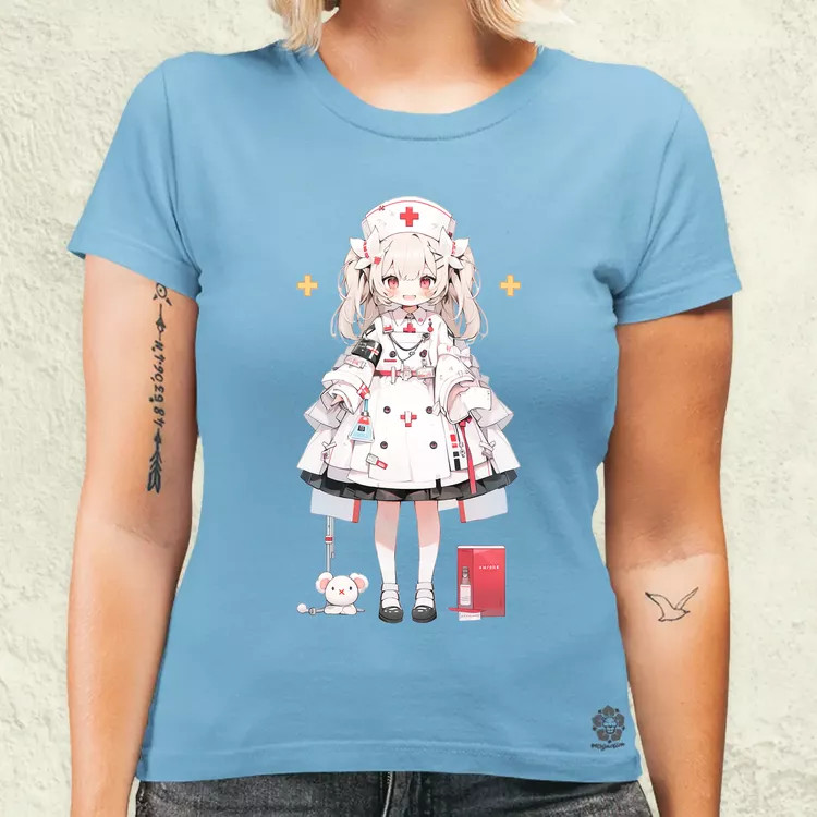 Chibi nővér v1 női póló