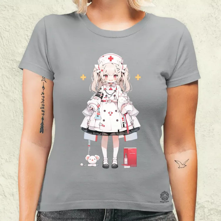 Chibi nővér v1 női póló