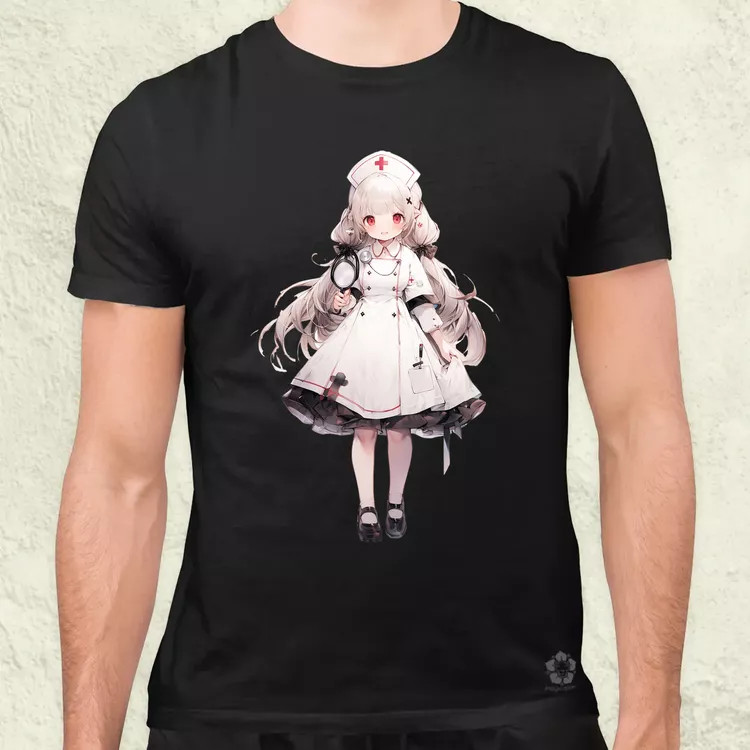 Chibi nővér v2 férfi póló