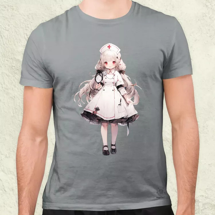 Chibi nővér v2 férfi póló